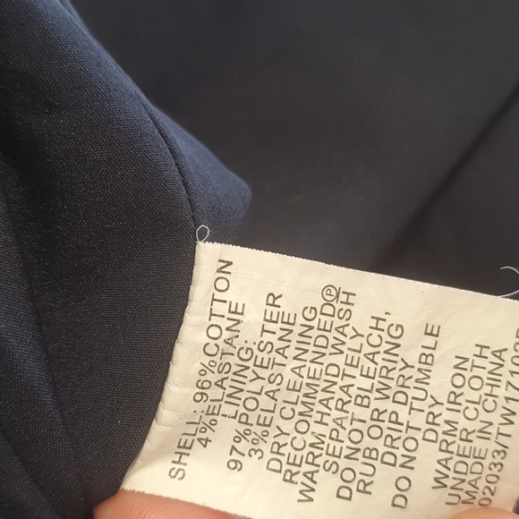 Tokito Size 8 Navy Blue and White Polka Dot Ruffle Skirt - Picture 5 of 5